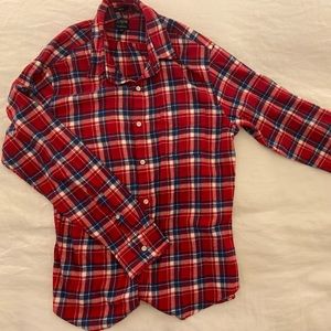 J. Crew plaid button up